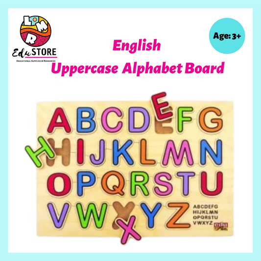 Alphabet and Numbers Wooden Puzzle