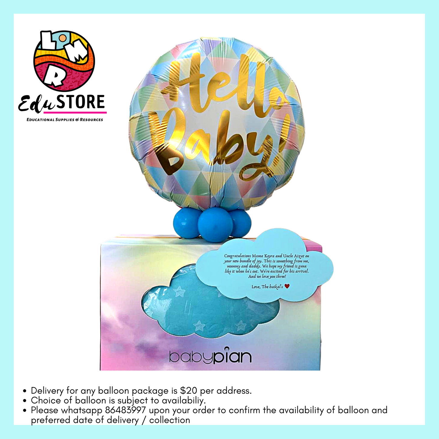 Rainbow Zikir Pillow