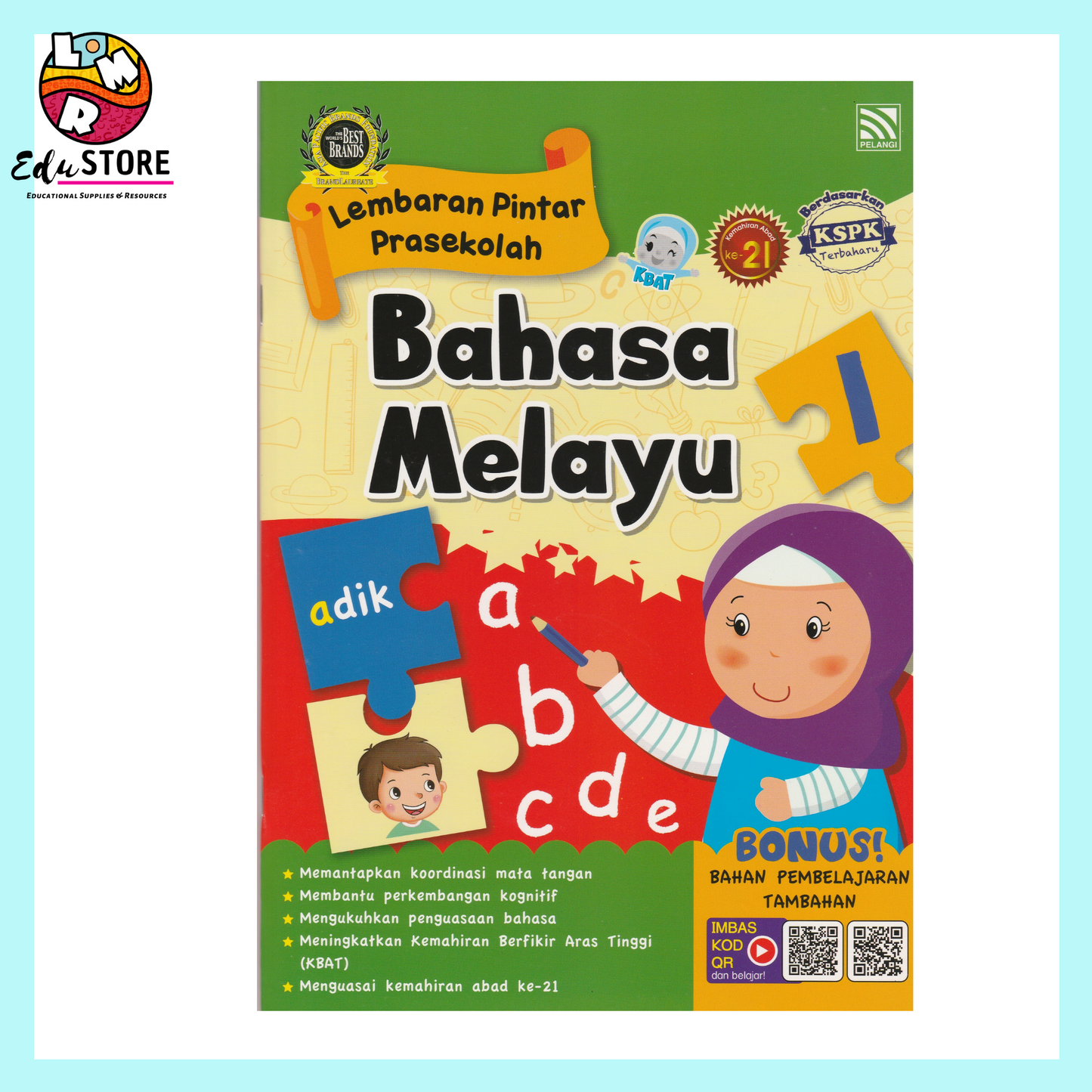 Lembaran Pintar Prasekolah Bahasa Melayu