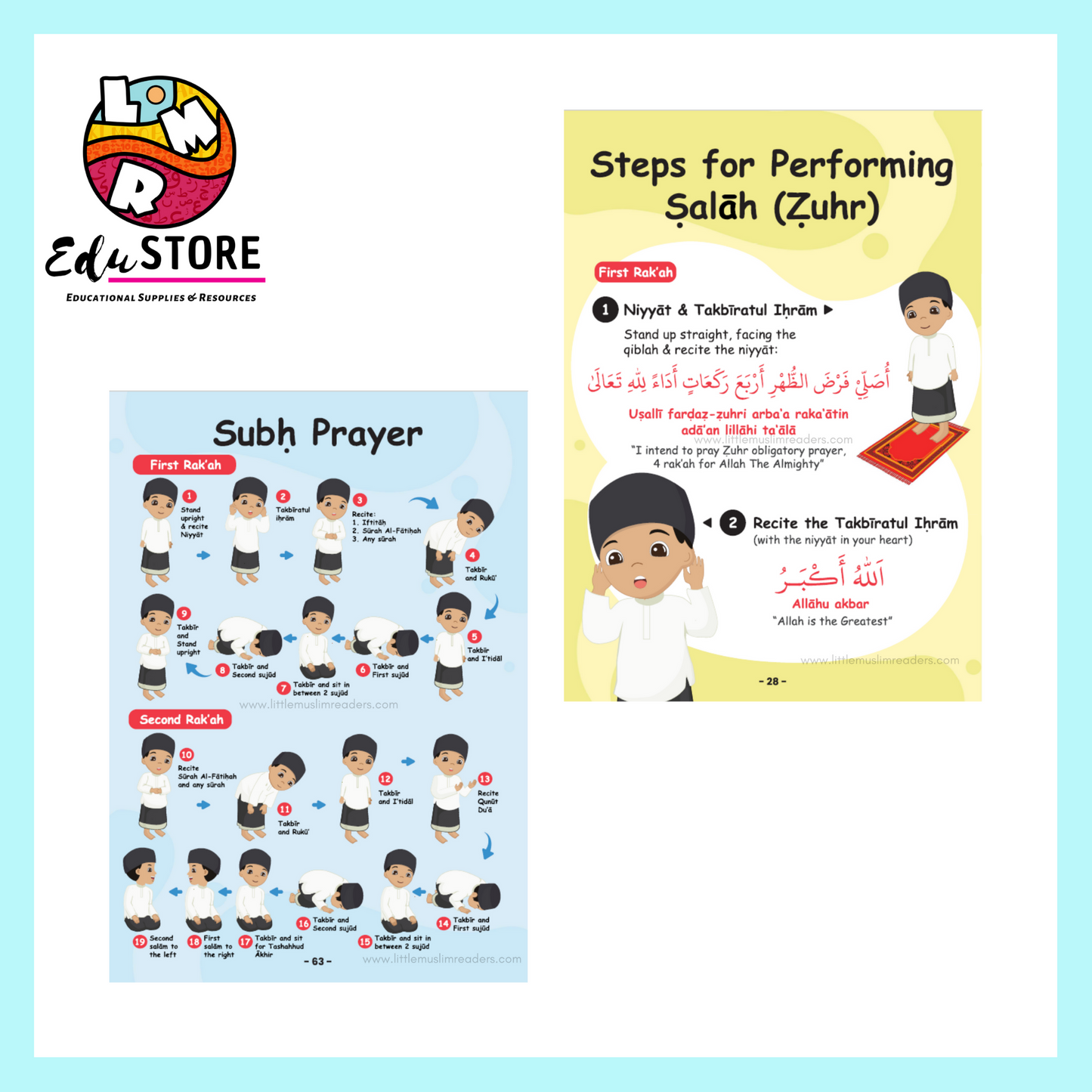 My Ṣalāh Book: Step By Step Prayer Guide With Sofi & Sofiyah