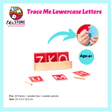 Trace Me Letters (Arabic. English Lowercase, English Uppercase)