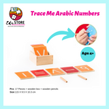Trace Me Numbers (Arabic, English)