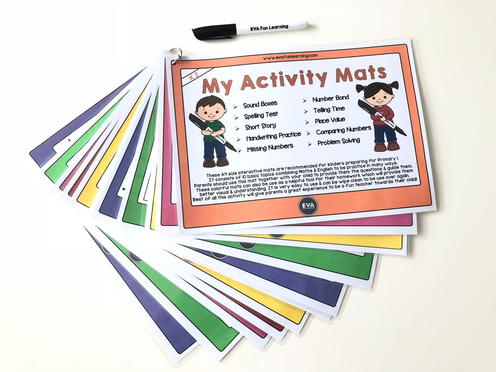 Eva Fun My Activity Mat - EVA Fun Learning – LMR Edustore