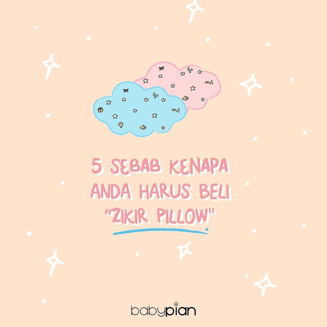 Zikir Pillow by BabyPian